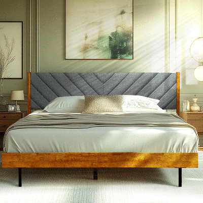 Kroeker upholstered panel headboard discount